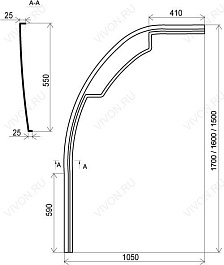 Ravak  Экран для ванны Ravak Rosa II 160 L – фотография-2